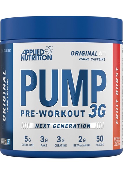 Pump 3g Preworkout - Energy, Focus & Performance 50 Servis fiyatları