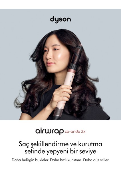 Airwrap Co-Anda 2x™ Saç Şekillendirme ve Kurutma Seti (Ceramic Pink) fiyatları