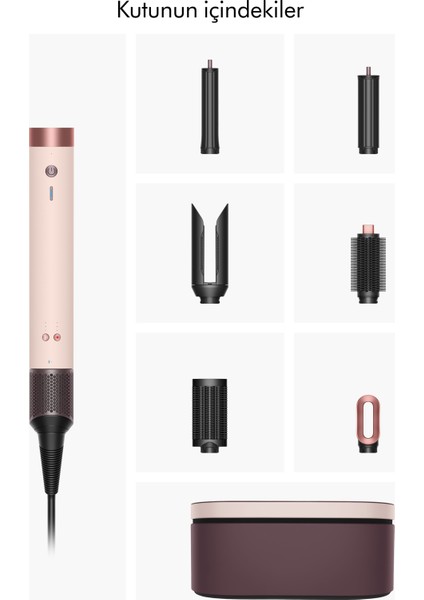 Airwrap Co-Anda 2x™ Saç Şekillendirme ve Kurutma Seti (Ceramic Pink) fırsatları