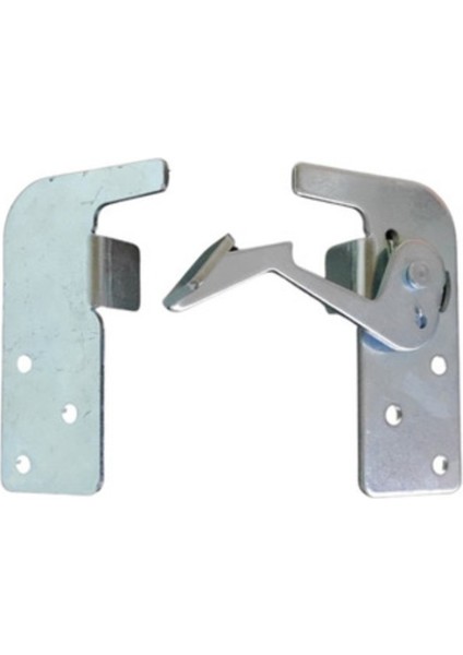 Yakut Serisi - Sürgülü Merdiven Kilidi 3mm Galvaniz Sac 25-30 mm Basamak Uyumlu Yerli