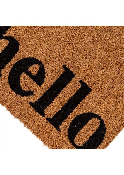 Theo Hello Kapı Paspası Siyah 40X60 indirimleri