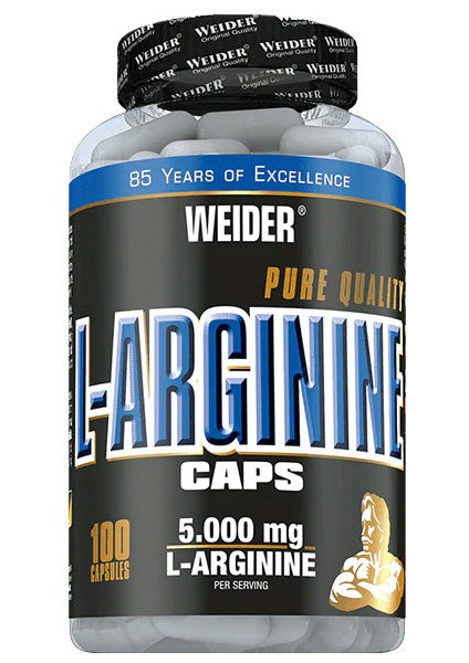 L- Arginine Nitrix Oxide Booster 5000MG 100 Caps