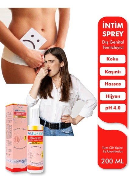 İntim Sprey - Dış Genital Temizleme Spreyi 200 Ml.
