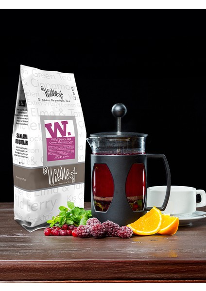 Orman Meyveleri Çayı & French Press Seti