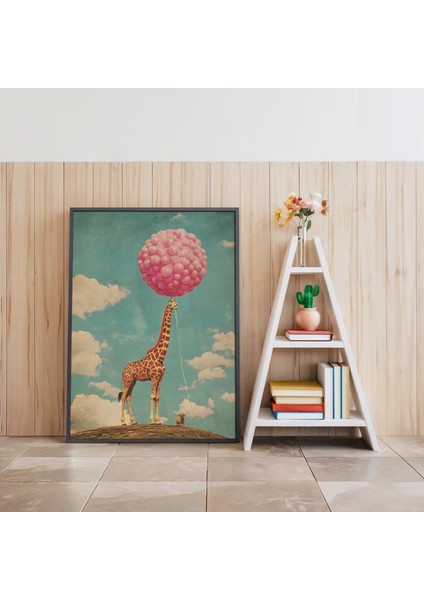 Ahşap Çerçeveli 2'li Poster Tablo Seti | Modern Stil Minimal Duvar Dekoru modelleri