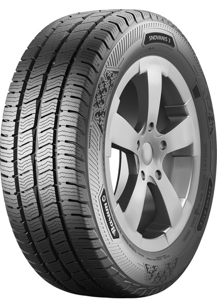 205/75R16C 110/108R Snovanis 3 8pr Oto Kış Lastiği (Üretim Yılı: 2025)