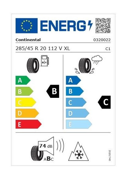 285/45 R20 112V Xl Fr Wintercontact Ts 870P Suv Kış Lastiği (Üretim YILI:2025) fiyatları