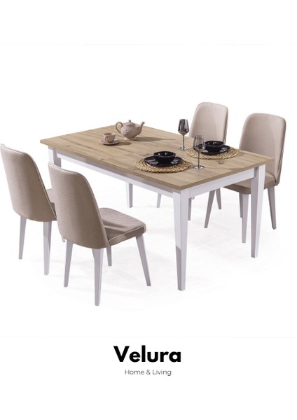 Legna Yemek Odası Takımı (Yemek Masası + 4 Adet Sandalye) fırsatları