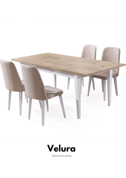 Legna Yemek Odası Takımı (Yemek Masası + 4 Adet Sandalye)