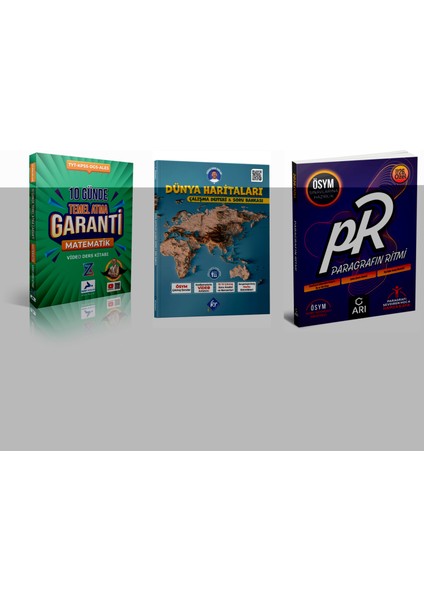 Tyt Paragrafın Ritmi-Paraf Z Takım Tyt Matematik 10 Günde Temel Atma Garanti-Kr Akademi