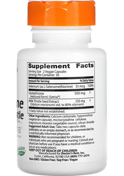 Glutathione + Milk Thistle Supports Liver & Antioxidant 60 Caps fiyatları