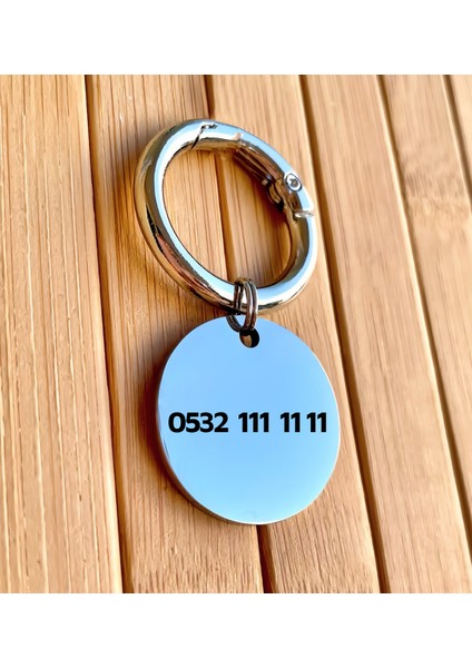 Isme Özel Çelik Kedi Köpek Isimlik Künyesi Gümüş fiyatları