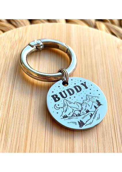 Isme Özel Çelik Kedi Köpek Isimlik Künyesi Gümüş fırsatları