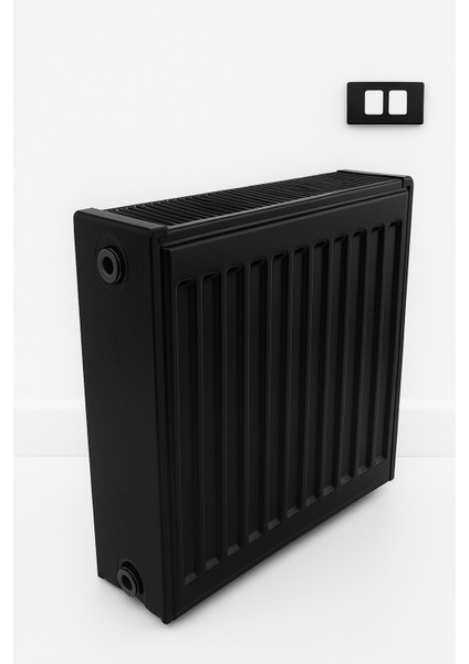 400X700 Panel Radyatör Tip 22-Pkkp Siyah