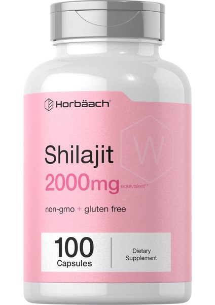 Shilajit For Women 5:1 Extract 100 Capsules 2000MG