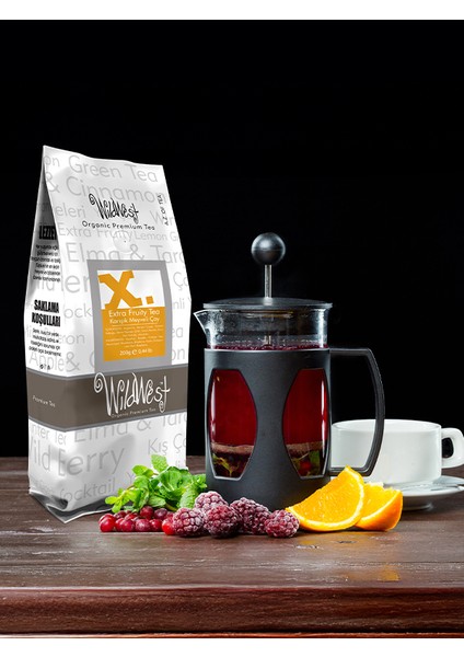 Karışık Meyve Çayı & French Press Seti
