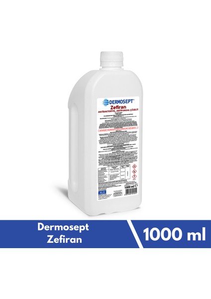 Zefiran Antibakteriyel Çözelti 1000 ml