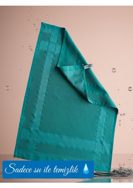 Premium Mikrofiber Sihirli Temizlik Bezi- Cam ve Kurulama Bezi 40X60 cm Yeşil Renk fiyatları