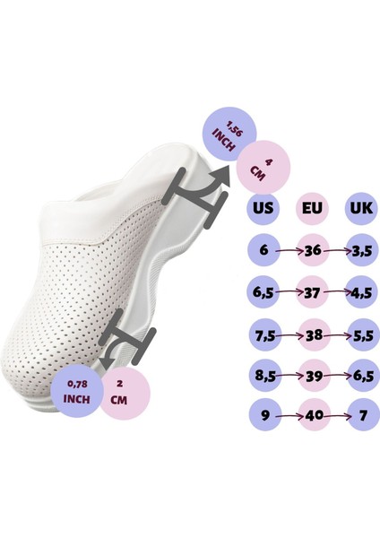 Kadın Hakiki Deri Beyaz Sabo Terlik indirimleri