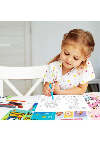 Renkli Çıkartmalar, Çocuklar Için Karikatür Grafiti, Boyama ve Erken Eğitim Eğlencesi Renkli Kitap (Yurt Dışından) fırsatları