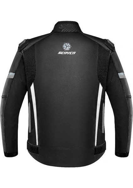 JK153 Siyah Gri Korumalı Motosiklet Mont fiyatları