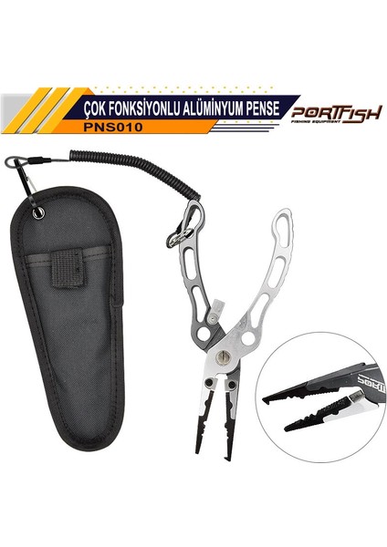Portfish Çok Fonksiyonlu Alüminyum Pense fiyatları