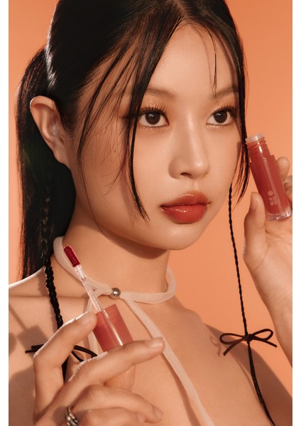 Kalıcı, Pigmentli, Parlak Bitişli Tint PERIPERA Ink Mood Glowy Tint 20 Brown Yakgwa (Honey K-Ookie)