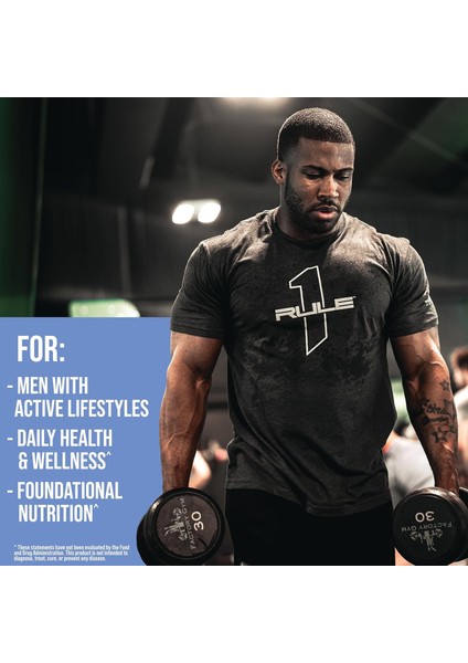 Rule 1 Men's Multivitamin 90 Tablet modelleri