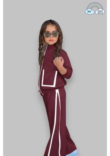 Kız Çocuk Cepli Okul Eşofman Takımı 5-14YAŞ 12213 fiyatları