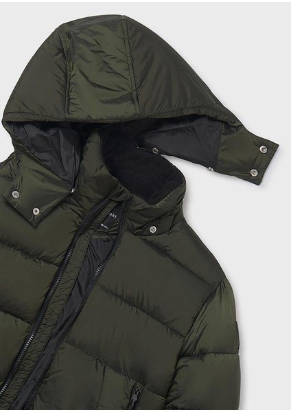 Erkek Çocuk Dolgulu Mont 10-16 Yaş Yeşil fırsatları