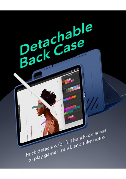 iPad Air 11 inç (M2, 2024) / Air 5. Nesil (M1, 2022) / Air 4. Nesil (A14, 2020) Shift Manyetik Kılıf modelleri