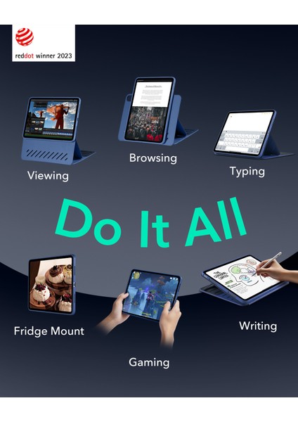 iPad Air 11 inç (M2, 2024) / Air 5. Nesil (M1, 2022) / Air 4. Nesil (A14, 2020) Shift Manyetik Kılıf indirimleri