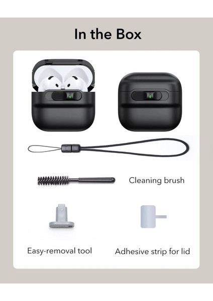 Apple Airpods Pro 2 (2.nesil) Pulse Flicklock Magsafe Şarj Destekli Kilitli Kılıf