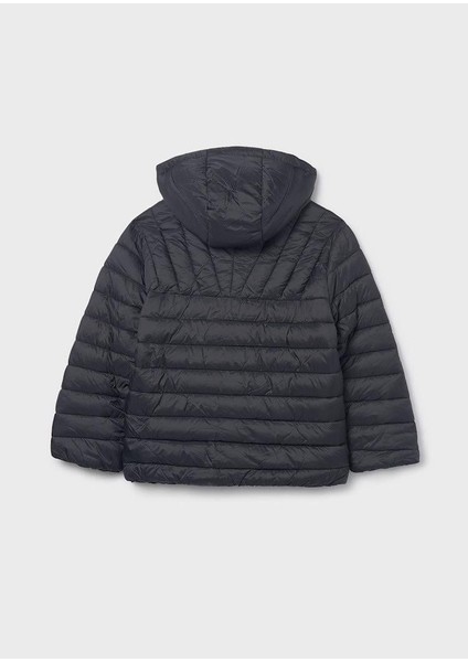 Erkek Çocuk Dolgulu Mont 10-14 Yaş Siyah fiyatları