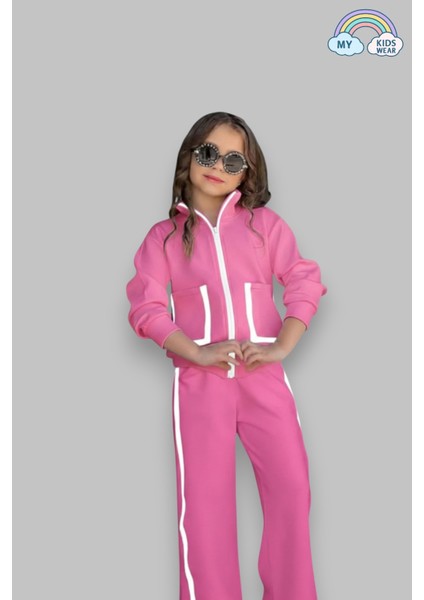 Kız Çocuk Cepli Okul Eşofman Takımı 5-14YAŞ 12214