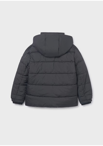 Erkek Çocuk Dolgulu Mont 10-16 Yaş Siyah fiyatları