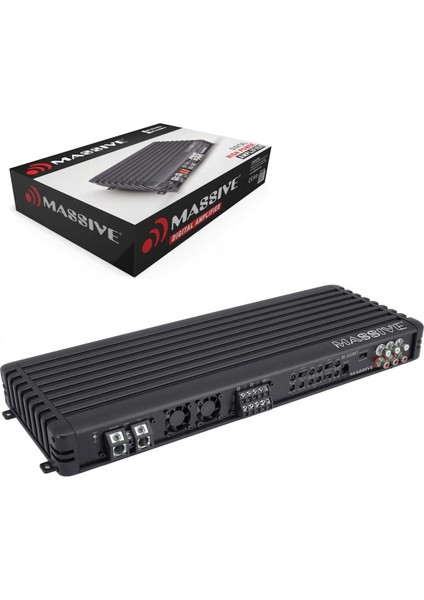 MS-XL5300.5 Oto Anfi Stereo 160X4 Watt 5 Kanal