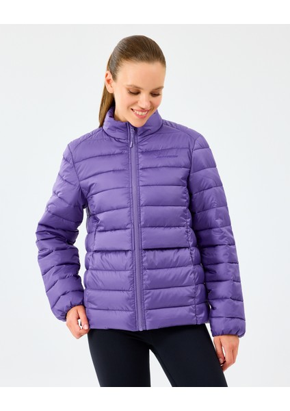 W Essential Outerwear Padded Jacket Kadın Mor Mont S231240-0277