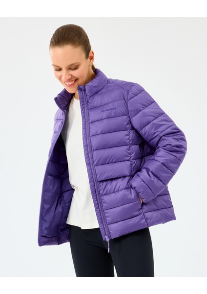 W Essential Outerwear Padded Jacket Kadın Mor Mont S231240-0277 fiyatları