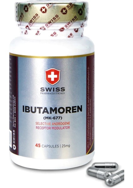Ibutamoren MK-677 25 Mg 45 Kapsül