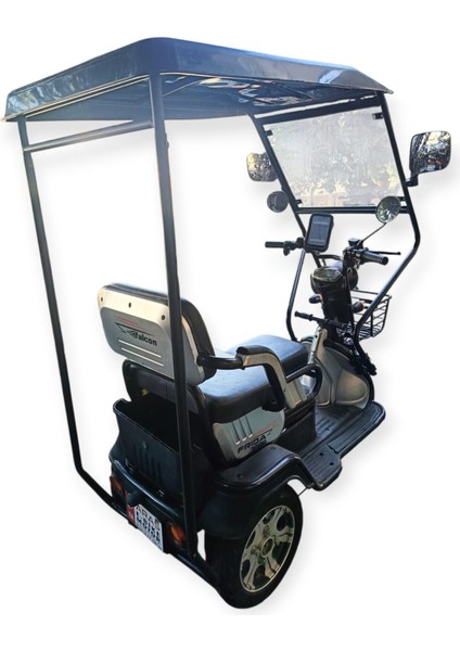 3 Tekerlekli Elektrikli Tek Kişilik Modellere Uyumlu Kabin modelleri