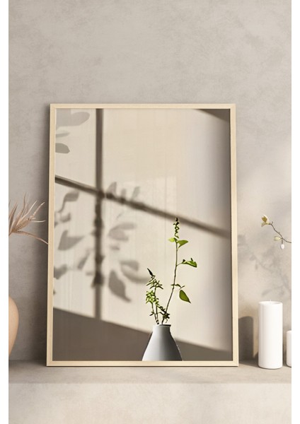 🌿 Gölge Efektli Bitki ve Kedi Silüeti Temalı Çerçeveli 3’lü Tablo Seti 🌿 CRV1096 23 x 32 fırsatları