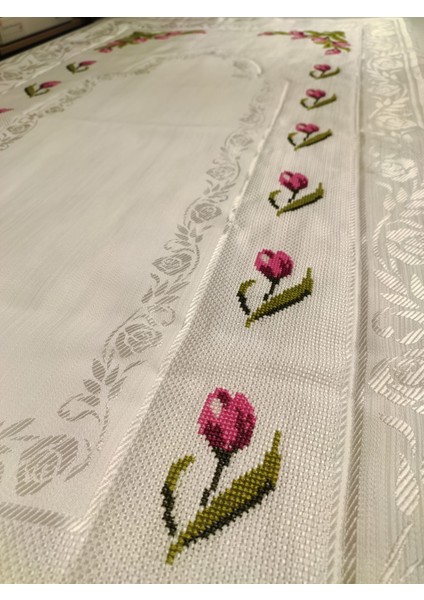 Kaneviçe Işlemeli Seccade Takımı modelleri