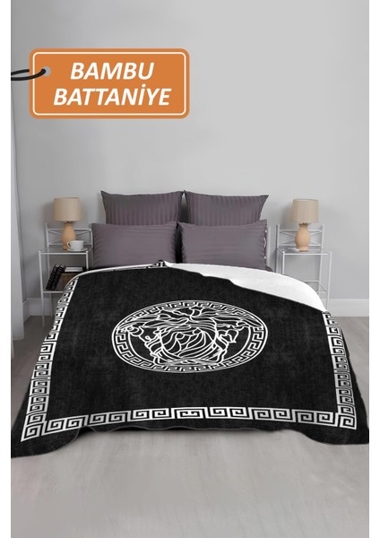 Lüks Çift Kişilik Bambu Battaniye Yumuşacık ve Şık Tasarım (200X220 Cm) BBT0016 fiyatları