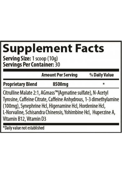 Rocky Preworkout fiyatları