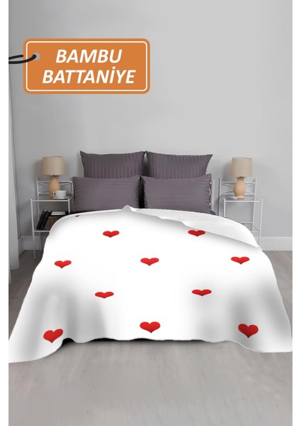 Lüks Çift Kişilik Bambu Battaniye Yumuşacık ve Şık Tasarım (200X220 Cm) BBT0007 fiyatları
