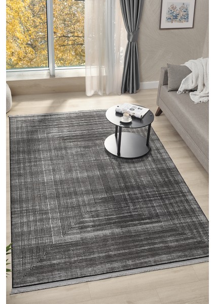 Zen Antrasit Halı Akrilik Halı Yumuşak Dokulu Salon Oturma Odası Yatak Odası Halısı 7005 fiyatları