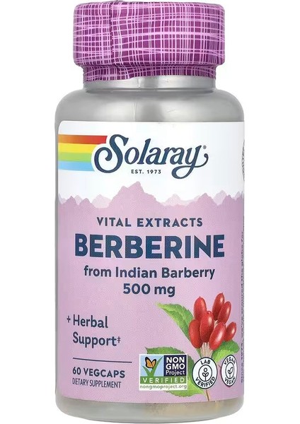 , Vital Extracts, Berberine, 500 Mg, 60 Vegcaps fiyatları