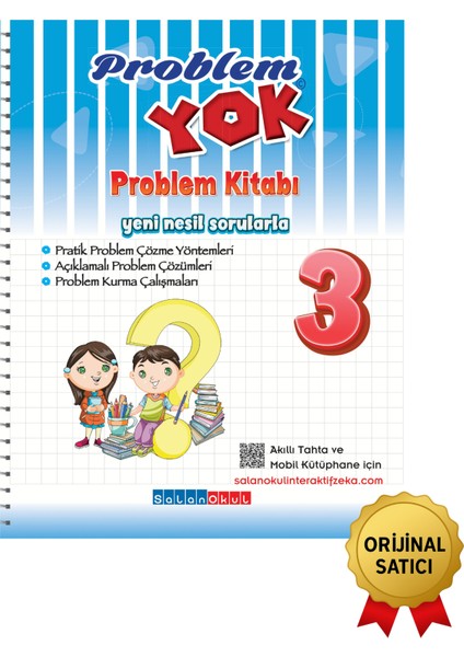 Resmi ve Orijinal Satıcı 3.sınıf Problem Kitabı
