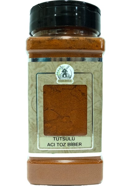 Yeşildoğa Tütsülü Acı Toz Biber 320GR*PET
